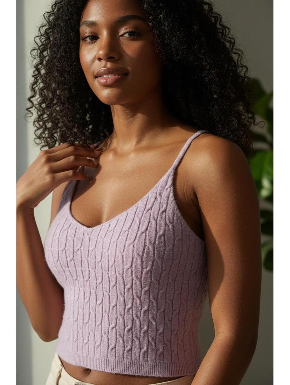 Daisy Lavender Knit Top [COPY]